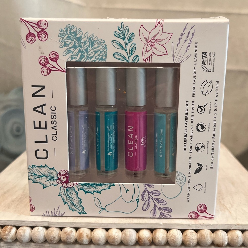 Clean Classic Rollerball Layering Set